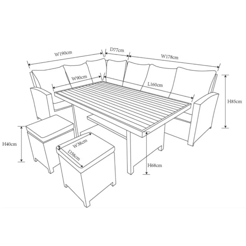 Set Comedor Anla - Imagen 6