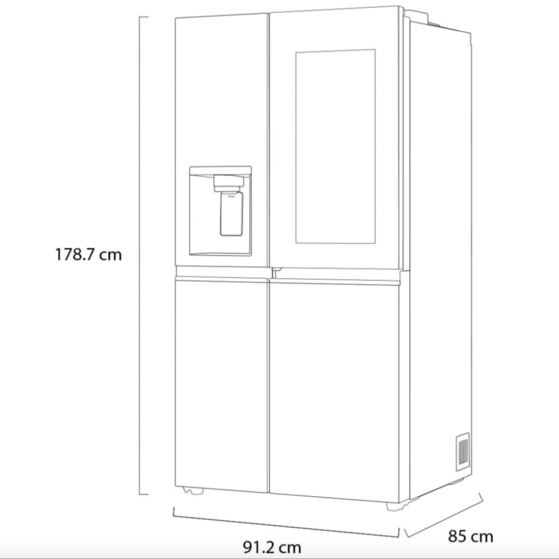 Refrigerador LG 27 Pies Instaview - Imagen 10