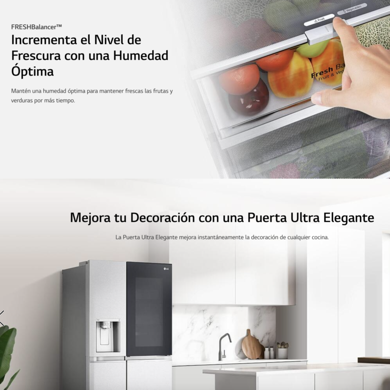 Refrigerador LG 27 Pies Instaview - Imagen 14